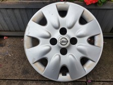 One Genuine Nissan Micra K12 14" Wheel Trim Hub Cap x1