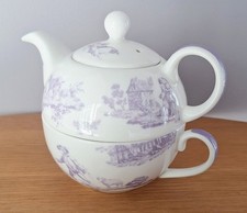 Vintage Laura Ashley Toile Tea