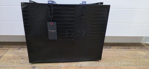 Ted baker black croc design - ted,