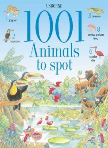 1001 animals spot usborne - 1001,