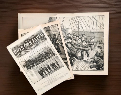 Antique 1889 pirates plank - 1889,