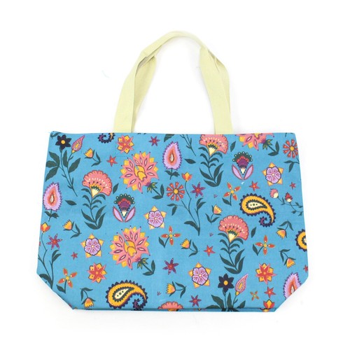 Maxi large oil cloth blue - maxi,