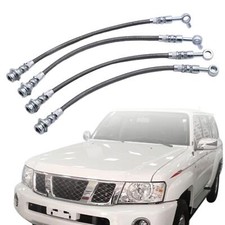 4Pcs Brake Hoses Assembly