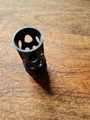 Airsoft mock muzzle break - muzzle, 3d