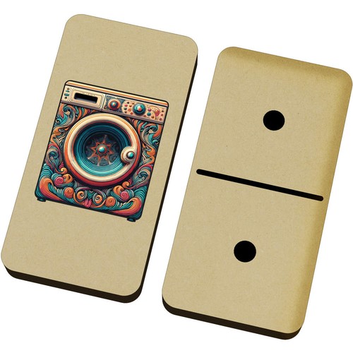 Psychedelic washer domino - 'psychedelic,