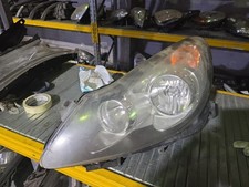 2010 VAUXHAL CORSA D PASSENGER SIDE LEFT HEADLIGHT 13217455 #81