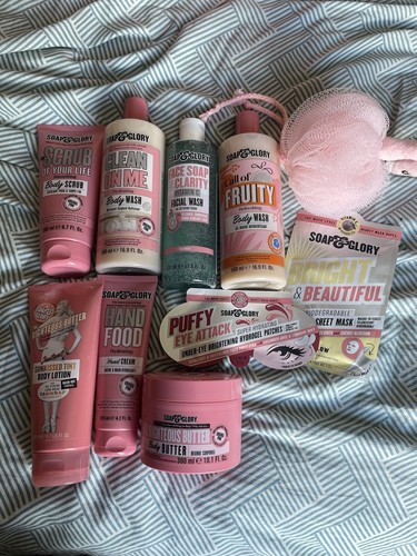 Soap glory body set - soap,