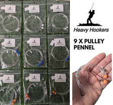 9 X HEAVY HOOKERS HAND TIED