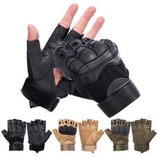 Tactical Fingerless Gloves for