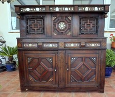 COURT CUPBOARD  COUNTRY OAK