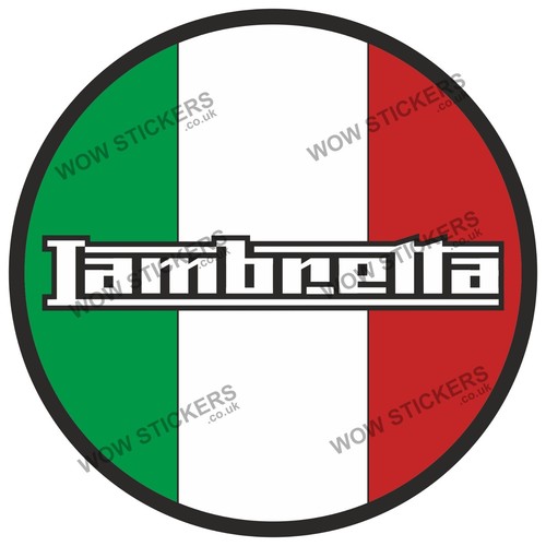 Lambretta motorbike stickers - lambretta,