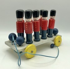 Vtg Escor Wooden Soldier