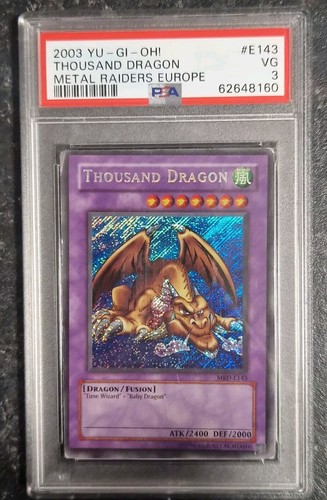 Vintage graded card - yu-gi-oh,