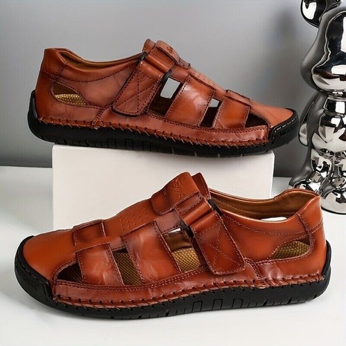 Men casual closed toe leather - toe,