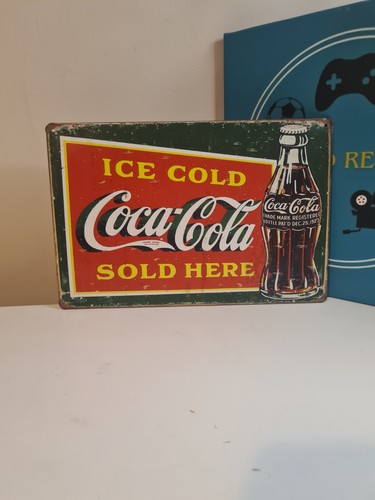 Coca cola metal - tin, signs