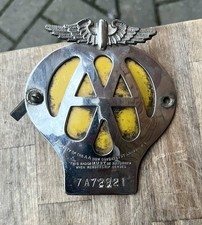 Classic Car AA Shield Badge