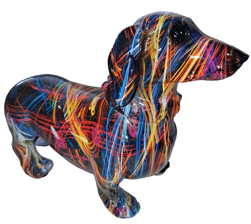 Graffiti sausage dog dachshund - sausage,