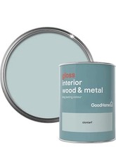 GoodHome Clontarf Gloss Metal & Wood Paint, 750ML