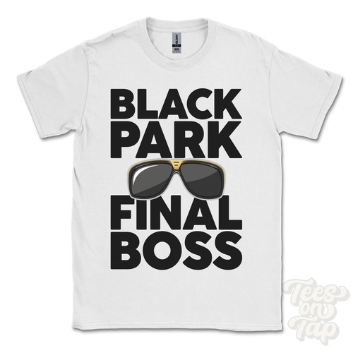 Black park final boss shirt - black,
