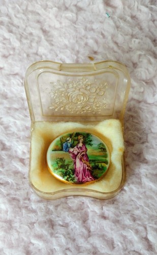 Antique hand painted limoges - hand,