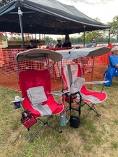 Portable outdoor canopy chair - portable,