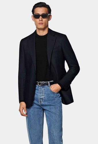 Men suitsupply blazer black - blazer,