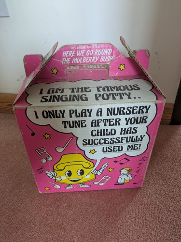Singing potty vintage - vintage, from