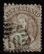 1871 New Zealand 1d Brown SG