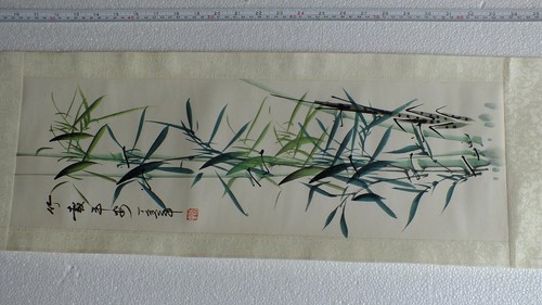 Vintage chinese hanging scroll - vintage,
