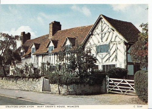 Warwickshire postcard - postcard,