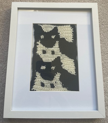 Crochet cat tapestry new - crochet,
