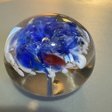 Vintage Art Glass Paperweight