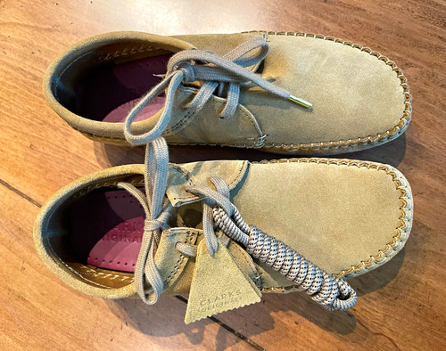Clarks originals green suede - clarks,