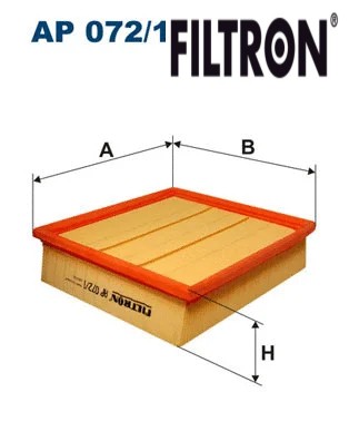 Air filter 072 - 072/1, filtron