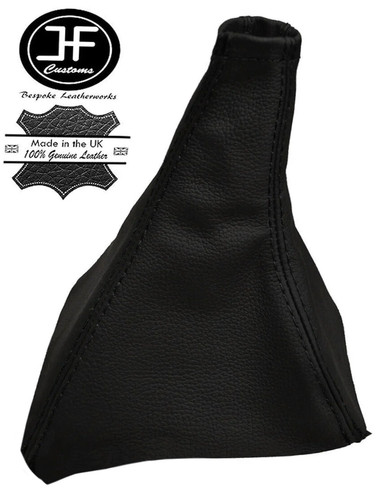 Black stitch leather - black, gear