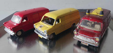 ORIGINAL VINTAGE DIECAST DINKY TOYS MK1 FORD TRANSIT VAN LOT OF THREE 1960s