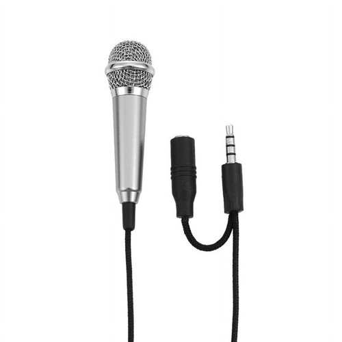 Silver mini singing mic - mini,