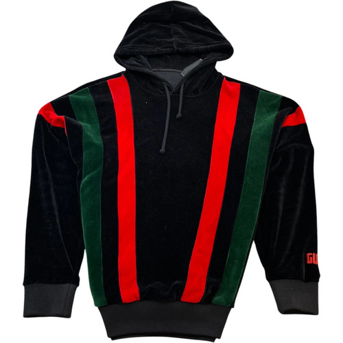 Gucci men chenille hoodie - gucci,