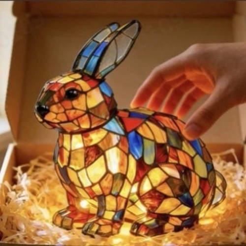 2026usb animal stained glass - animal,