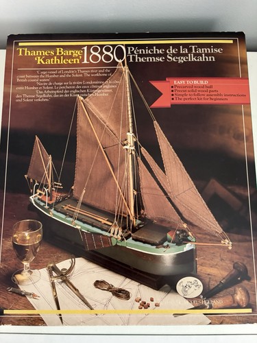 Vintage thames 1880 barge - vintage,