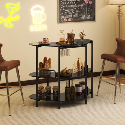 Corner bar table - bar, w/wine