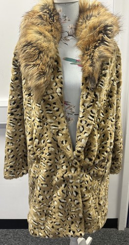 Biba animal print faux fur - biba,