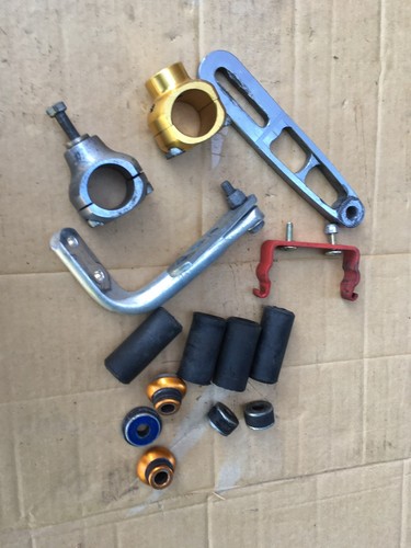 Kart exhaust brackets bumper - exhaust,
