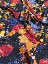 Vintage Large SILK SCARF