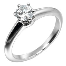 Tiffany Solitaire Ring Size