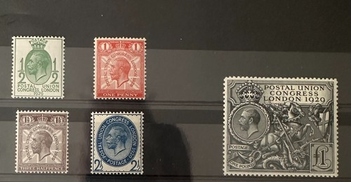Kgv 1929 postal union - kgv,