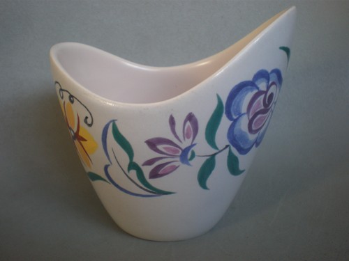 Poole pottery freeform bowl - poole,