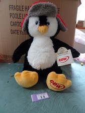 BUILD A BEAR PENGUIN RED HAT