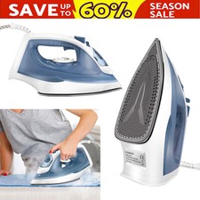 2400W Steam Iron Non-Stick Soleplate Dry/Steam Iron Adjustable Temperature 