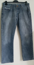 crosshatch black label blue jeans size 34 leg 30 across waist 17 inches